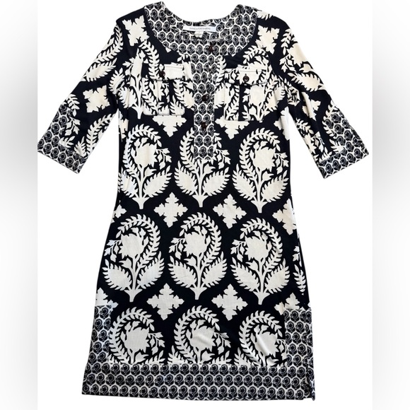Diane Von Furstenberg Sadie Indian Brocade Floral Stamp Mini Dress Womens 0 - Picture 3 of 15